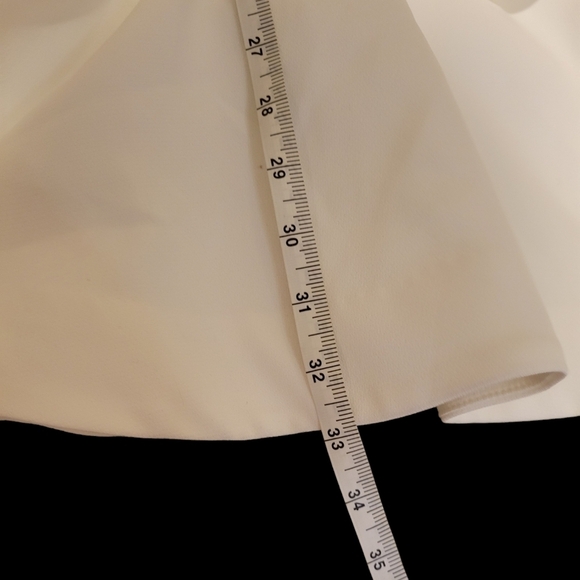 NWT Keepsake the Label Escape Mini Dress White Ivory Ruffle Details Size Small - Picture 7 of 12